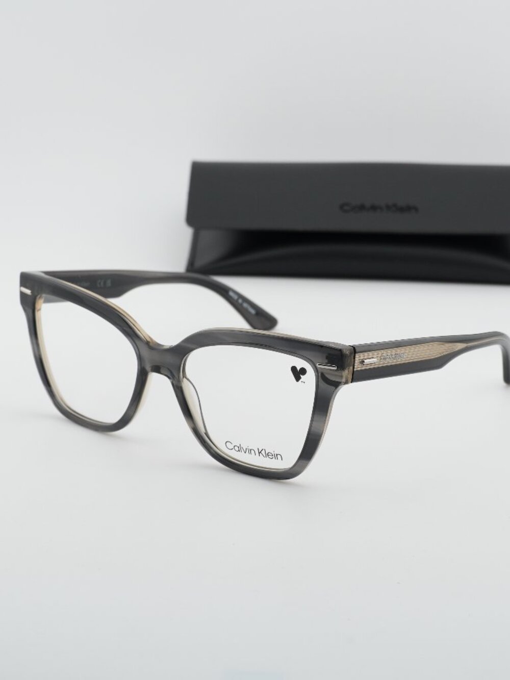 Calvin Klein CK23543 N 023 Women Cat Eye Eyeglasses 54mm - Grey